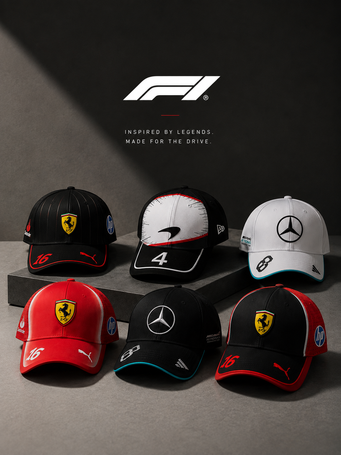 Gorras F1