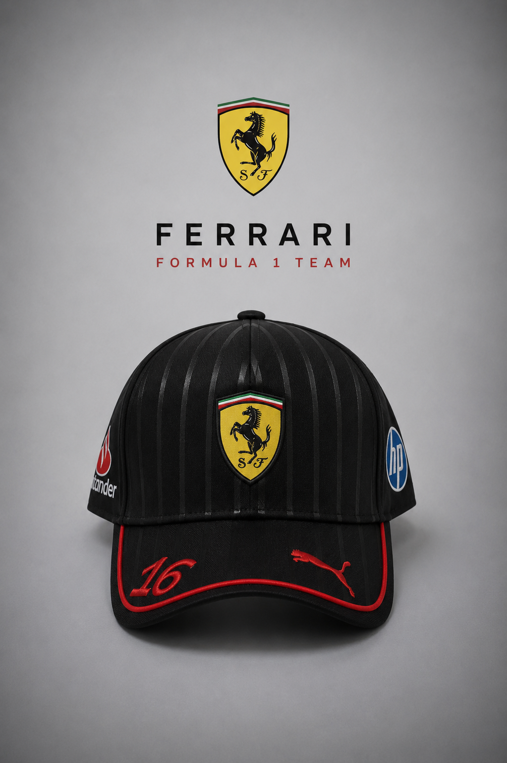 Gorra Ferrari Negra