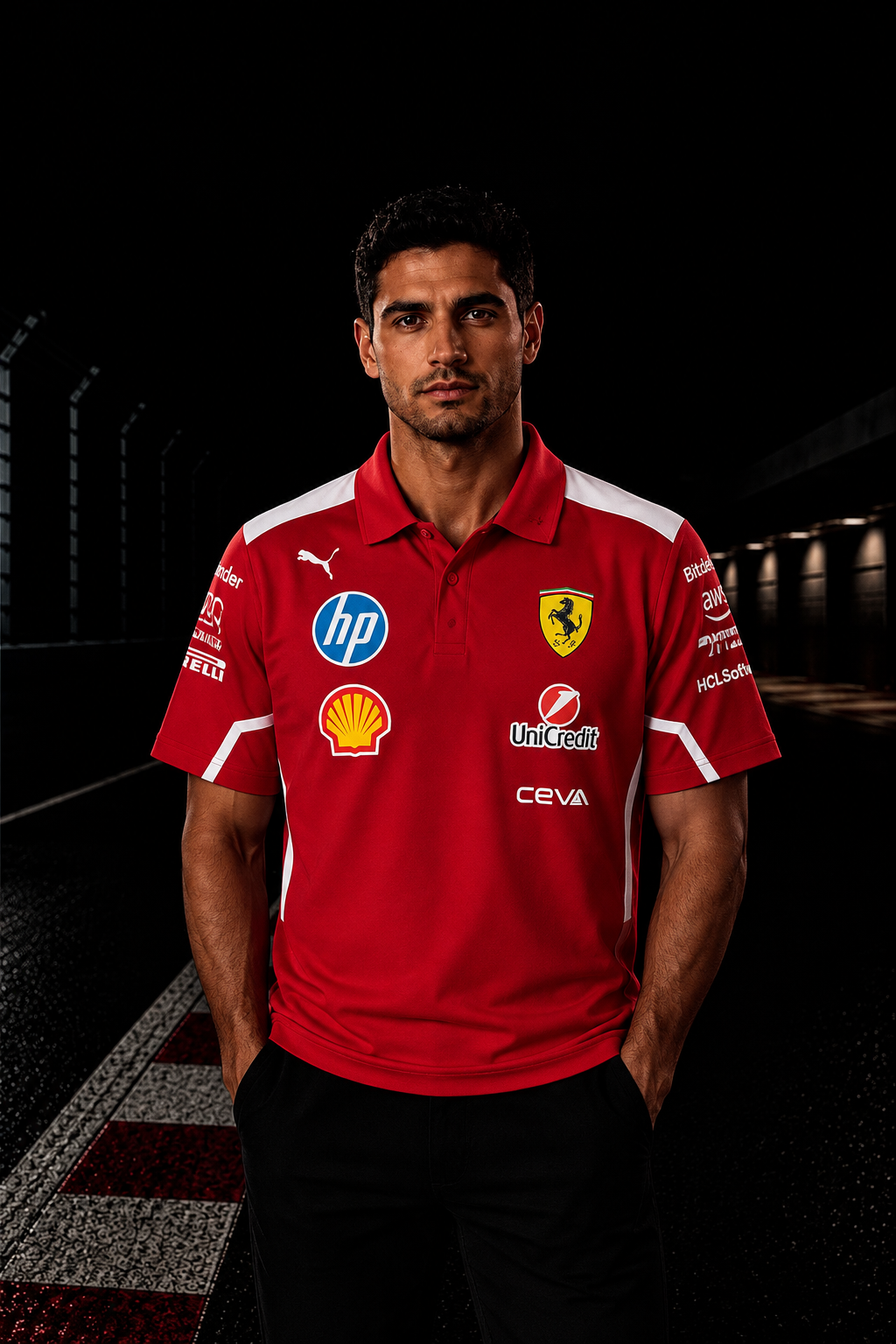 Jersey Ferrari Rojo