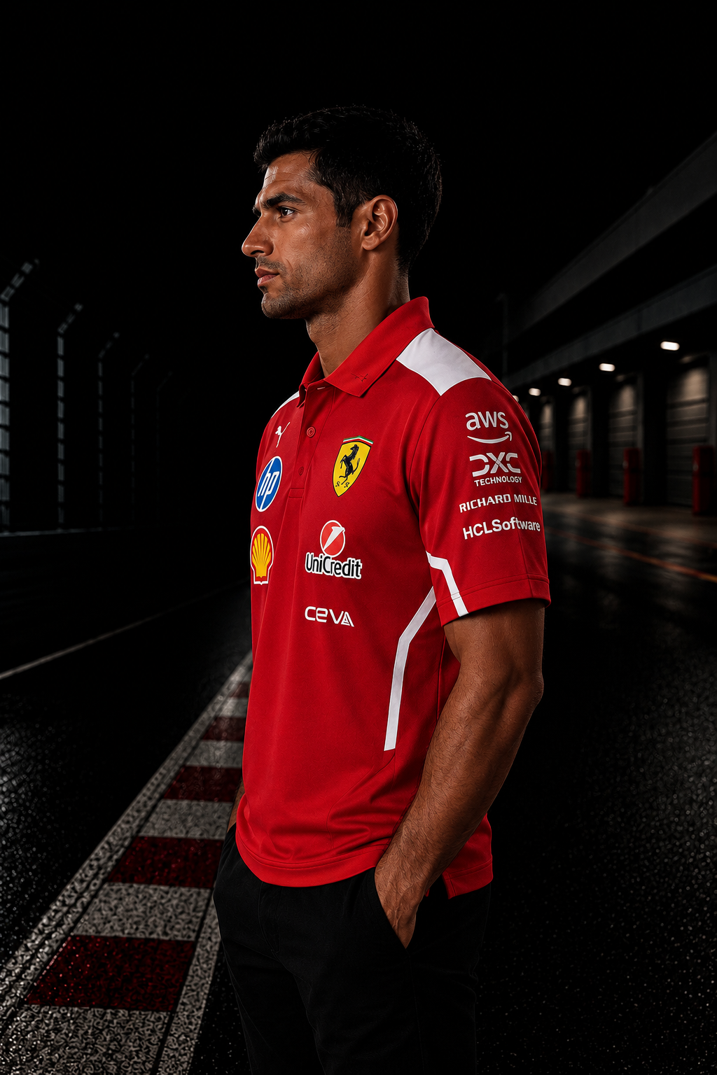 Jersey Ferrari Rojo