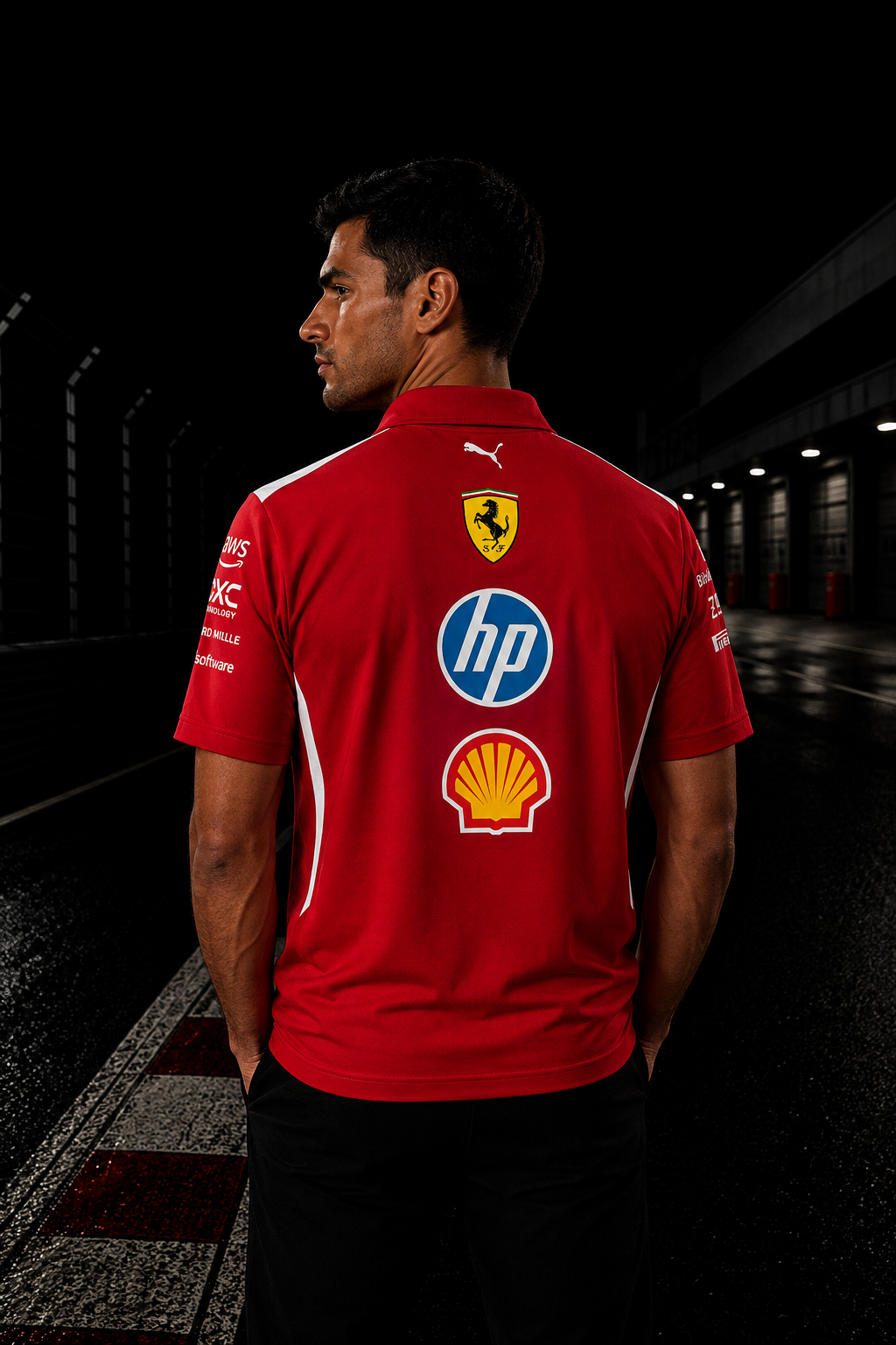 Jersey Ferrari Rojo