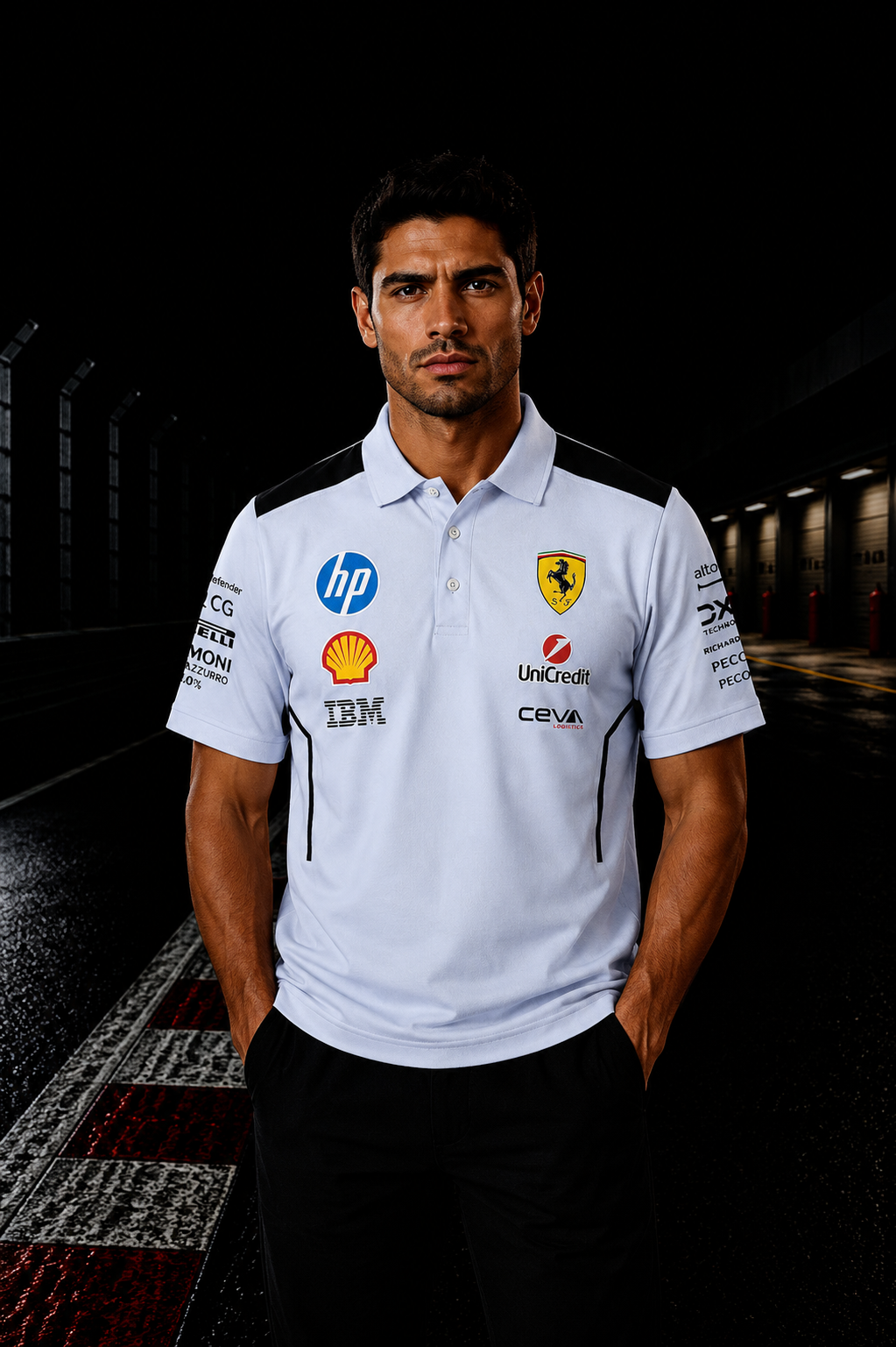 Jersey Ferrari Blanca