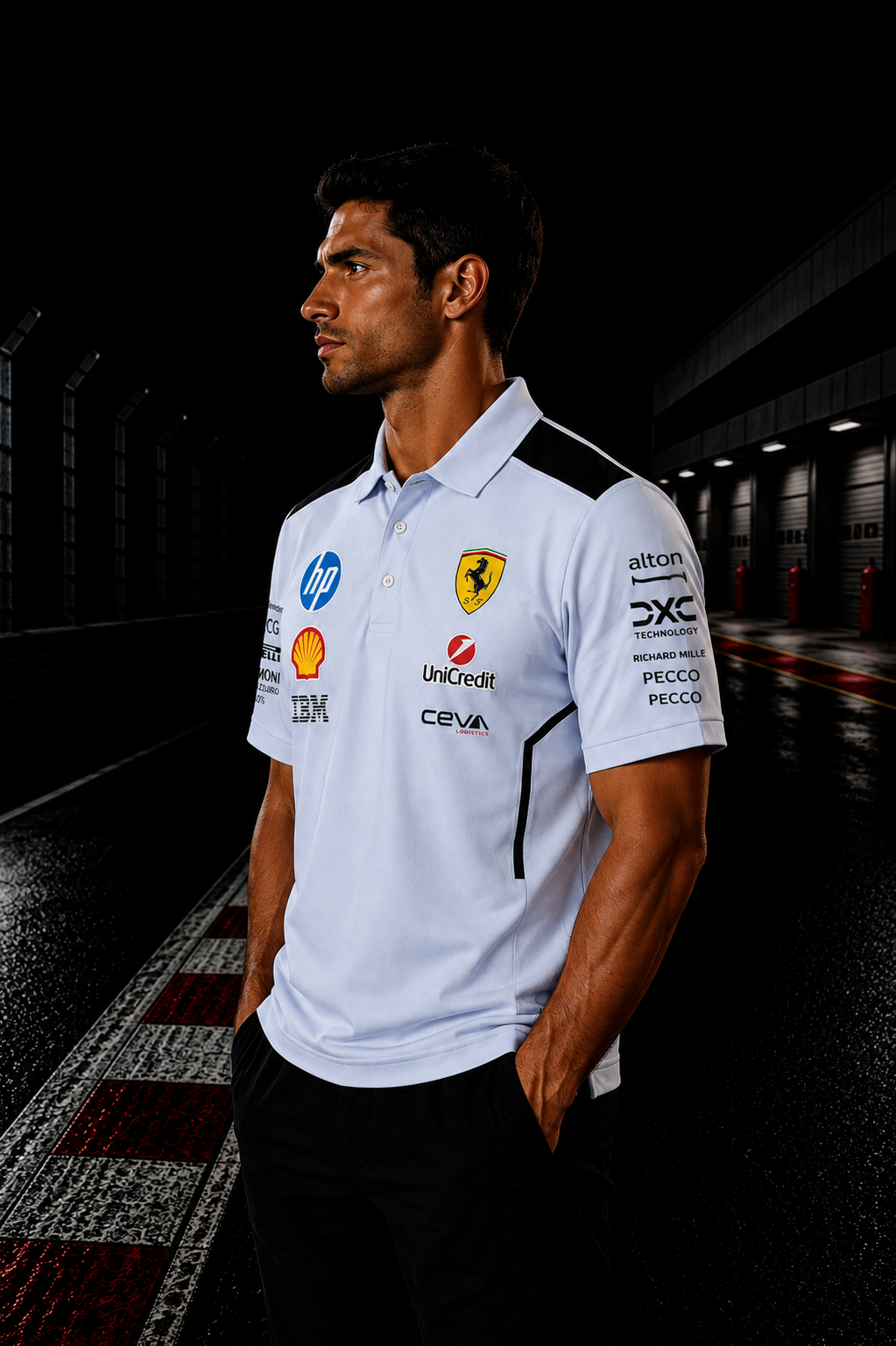 Jersey Ferrari Blanca