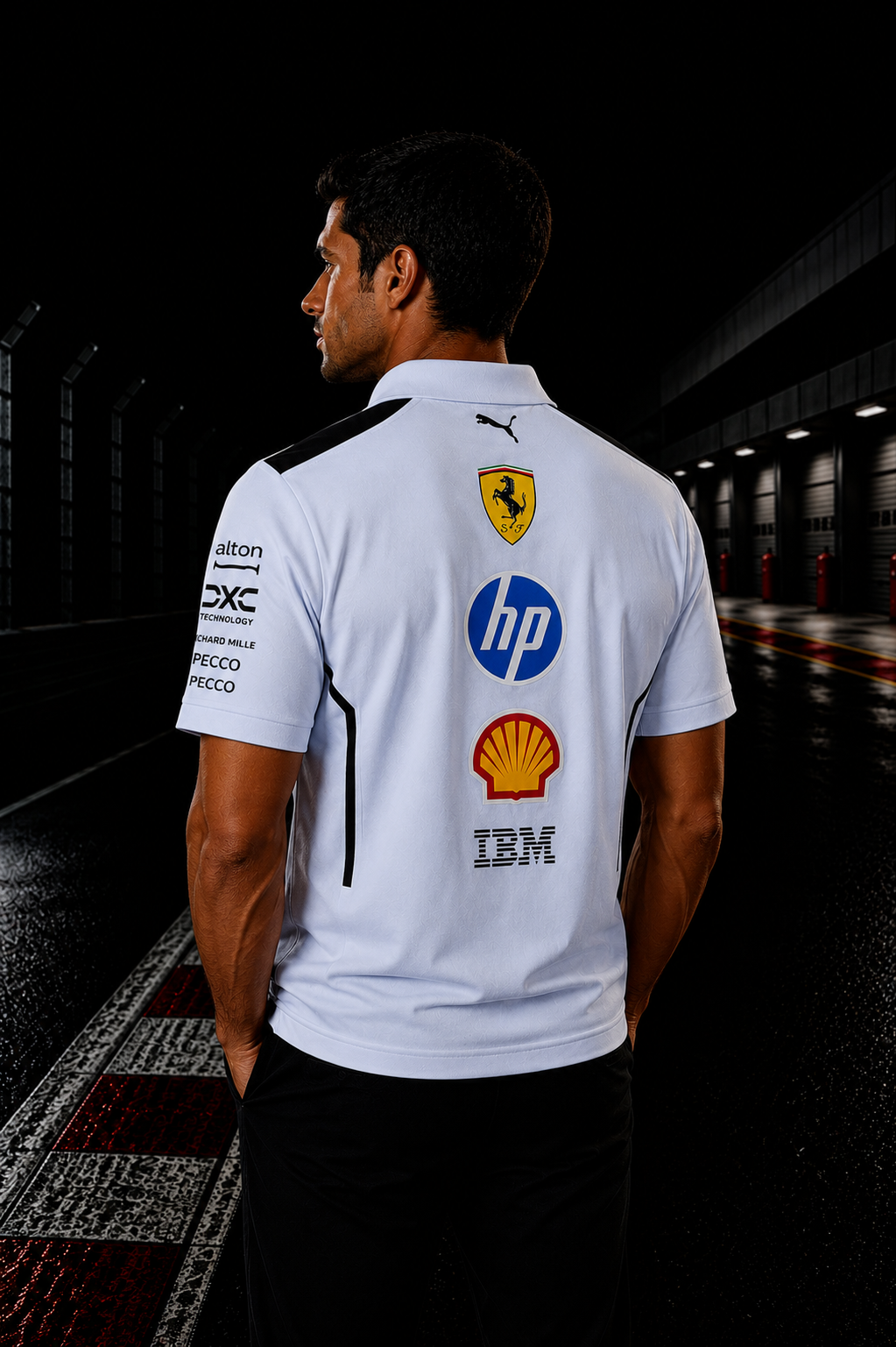 Jersey Ferrari Blanca