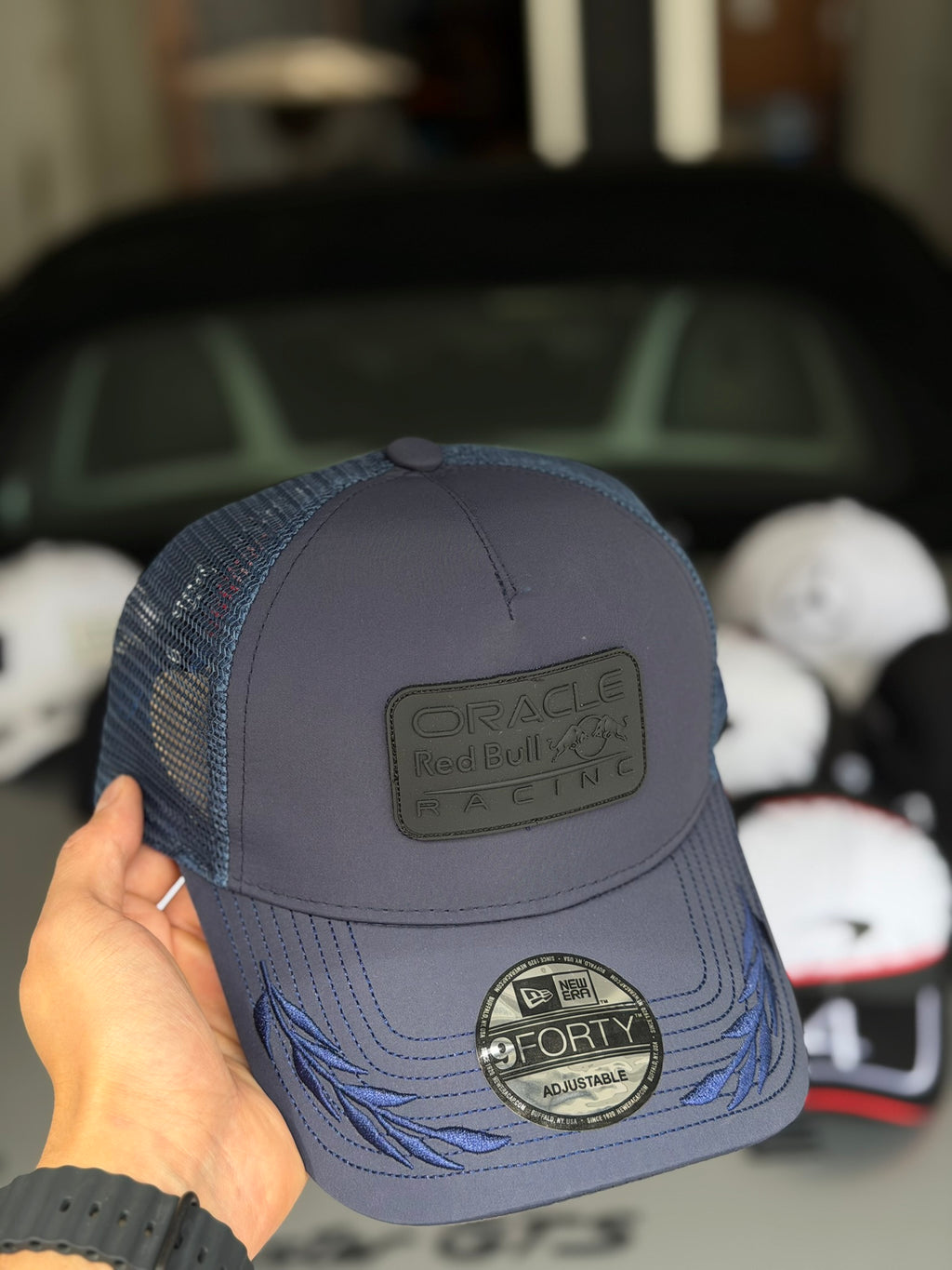 Gorra RedBull Azul Marino de Malla