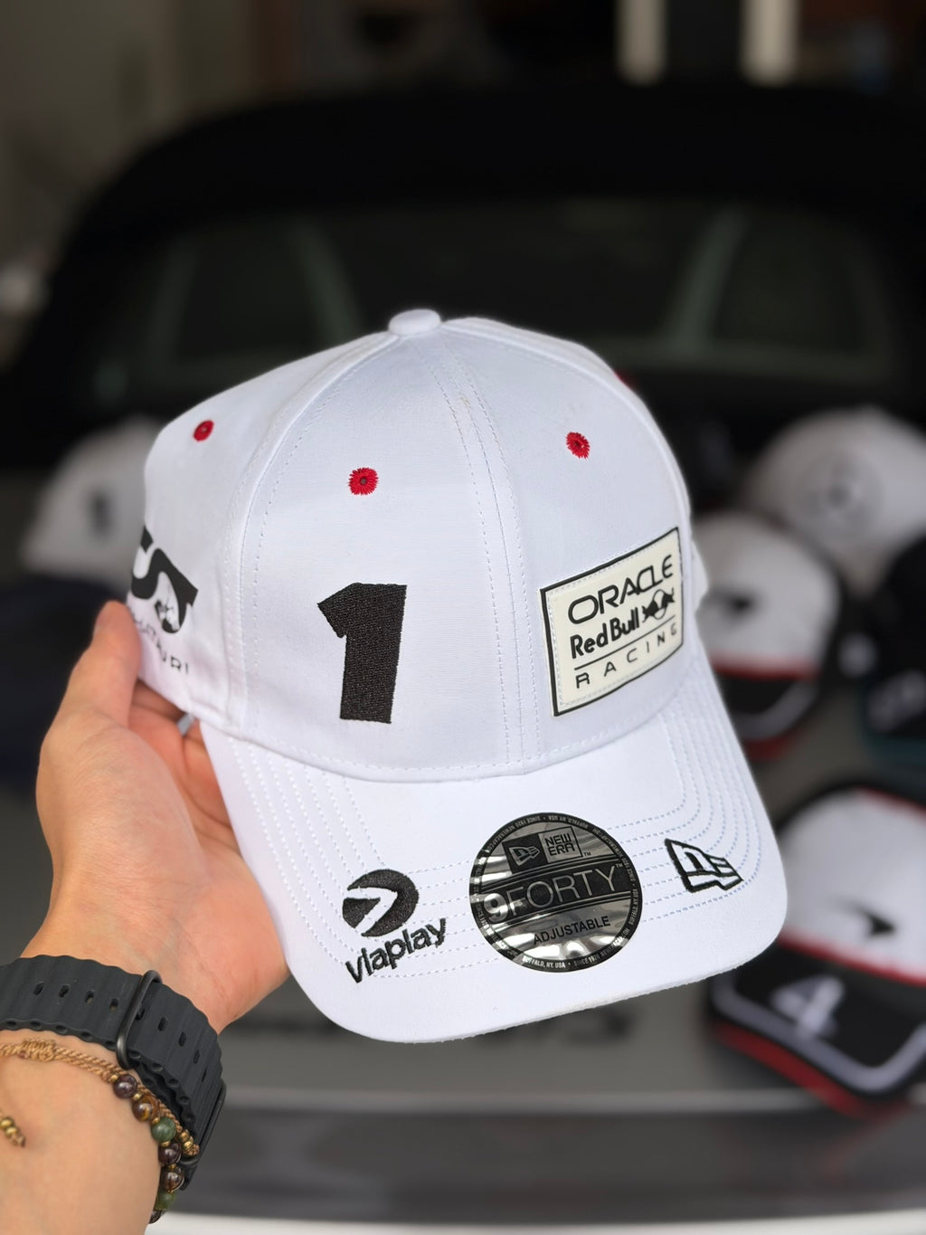 Gorra RedBull Blanca