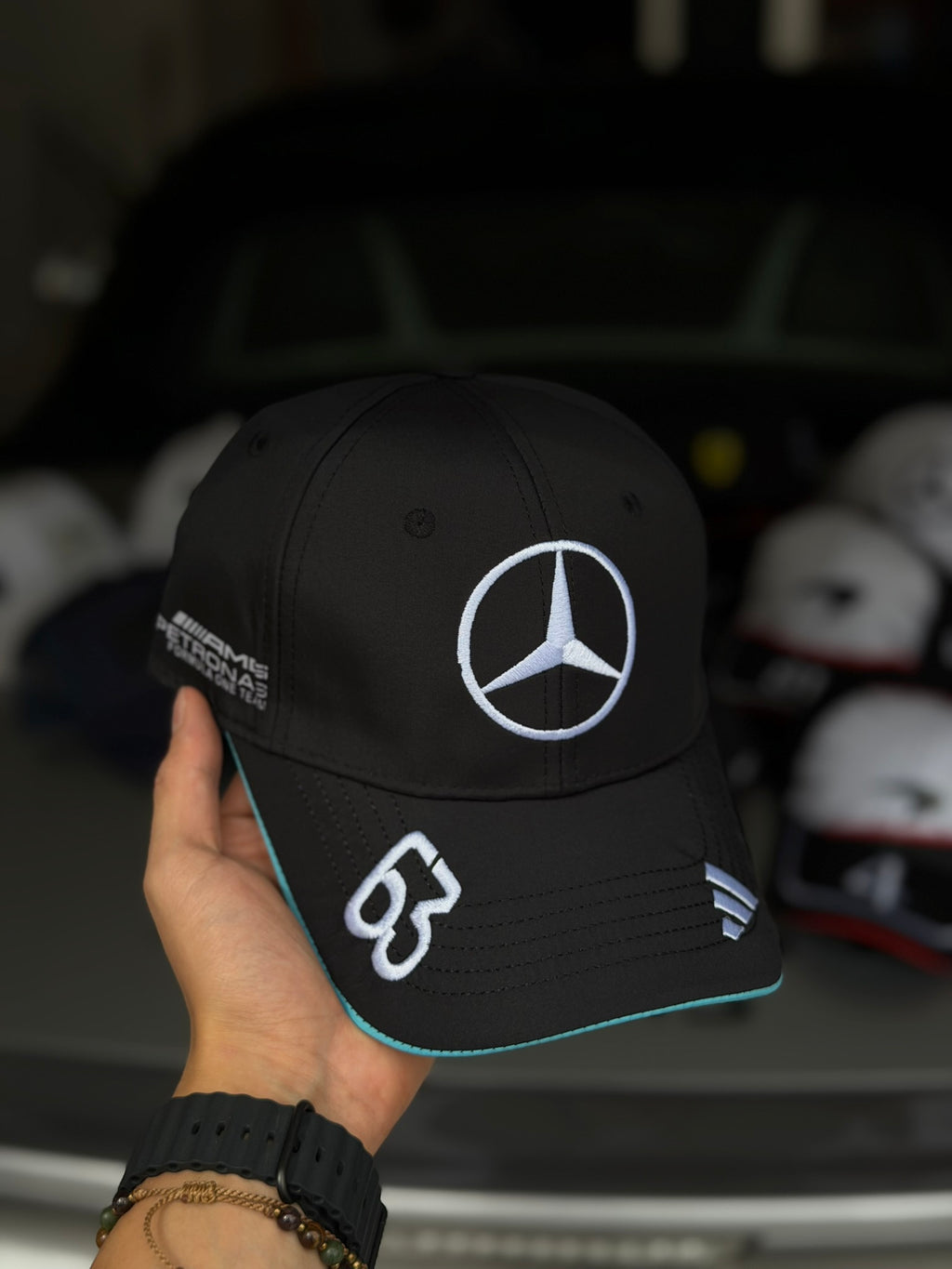 Gorra Mercedes AMG Negra