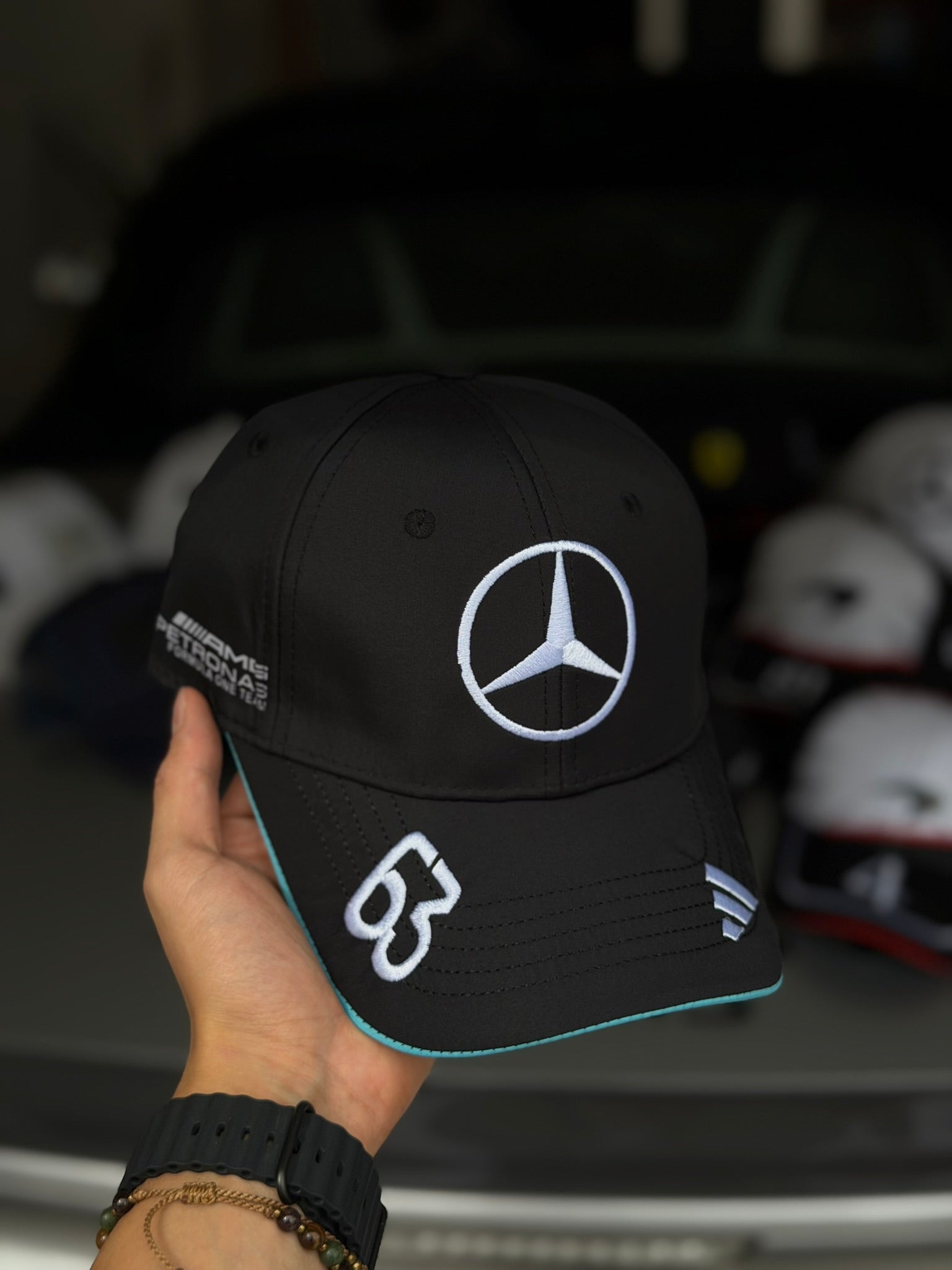 Gorra Mercedes AMG Negra