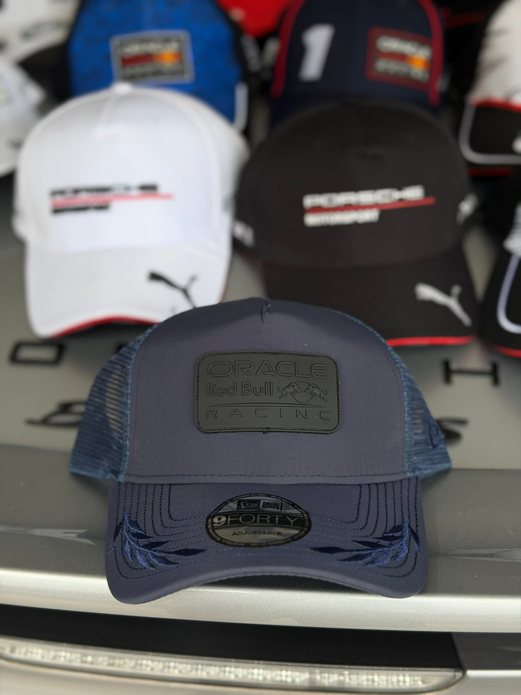Gorra RedBull Azul Marino de Malla